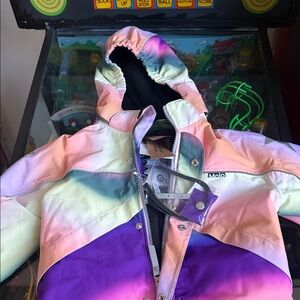 Molo Kids Pastel Rainbow ski jumper